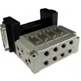 SMC solenoid valve 4 & 5 Port VZS EVV5ZS2, 2000 Series, Stacking Manifold, Plug-in, Non Plug-in, European